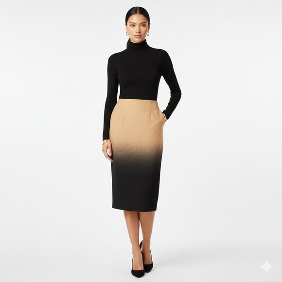 Anne Klein Dresses & Skirts - Anne Klein Wool Blend Midi Skirt